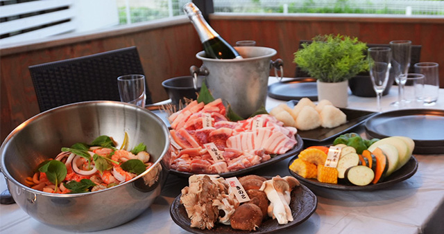 BBQ(Only for guests staying in the “Hanare” room)